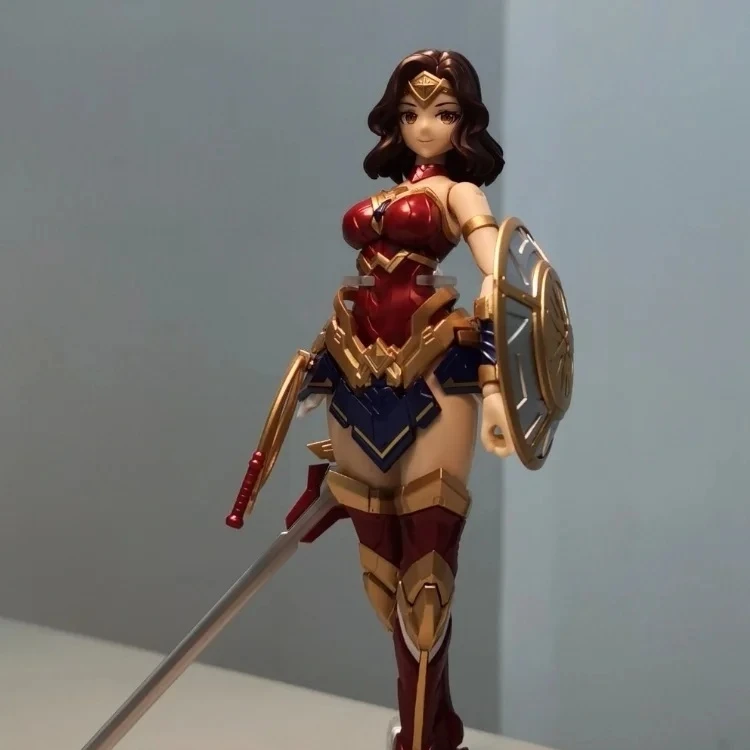 Dc Will Be The Soul Of The Comics Wonder Woman Assembler Woman Model War Ji Golden Eagle Machine Armor Classic Suit Model Toy