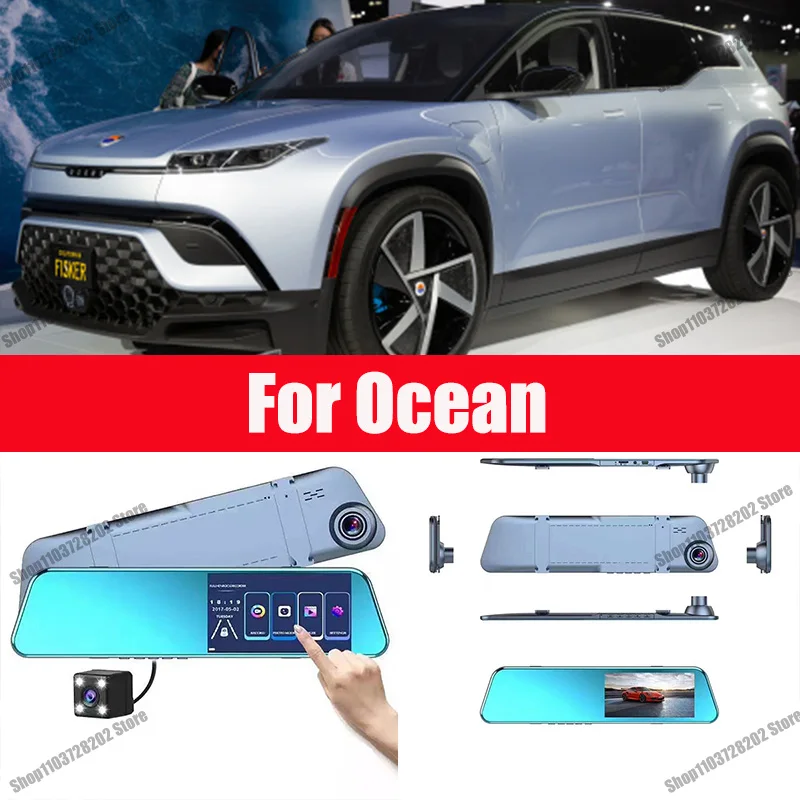 

For BYD ocean ocean-m Carplay Android GPS Dash Cam AUX FM Radio Dashcam Car Camera Stream RearView Mirror Drive Recorder