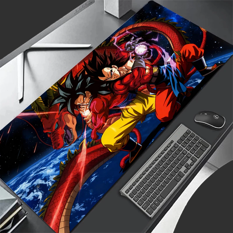 Keyboard Pad Computer Goku Extended Mousepad Office PC Japan Anime Desktop Protection Mat Laptop Dragon Ball Gaming Mouse Pad