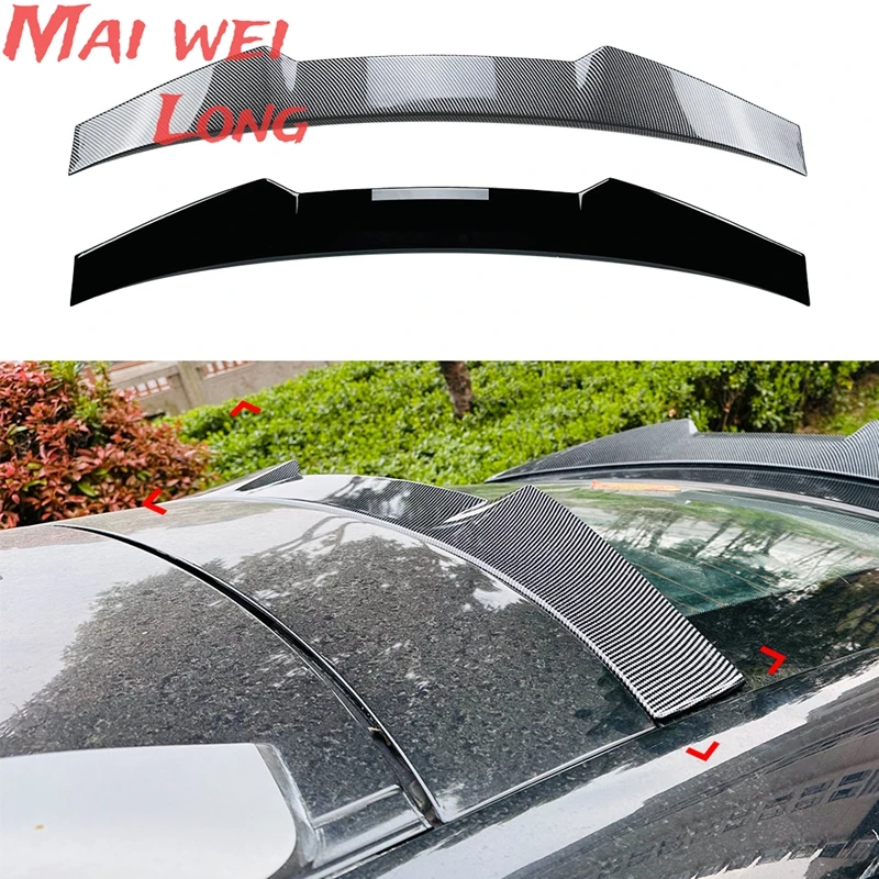 Car Styling ABS X6 E71 Rear Roof Spoiler Trunk Wing for BMW X6 E71 M-Performance Style