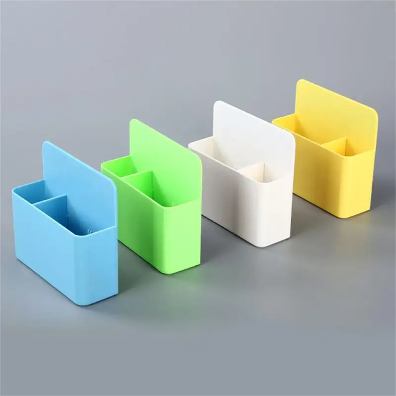 

Plastic Magnetic Pen Holder Erase Marker Storage Box Pencil Organizer for Home Office Whiteboard Fridge Refrigerator