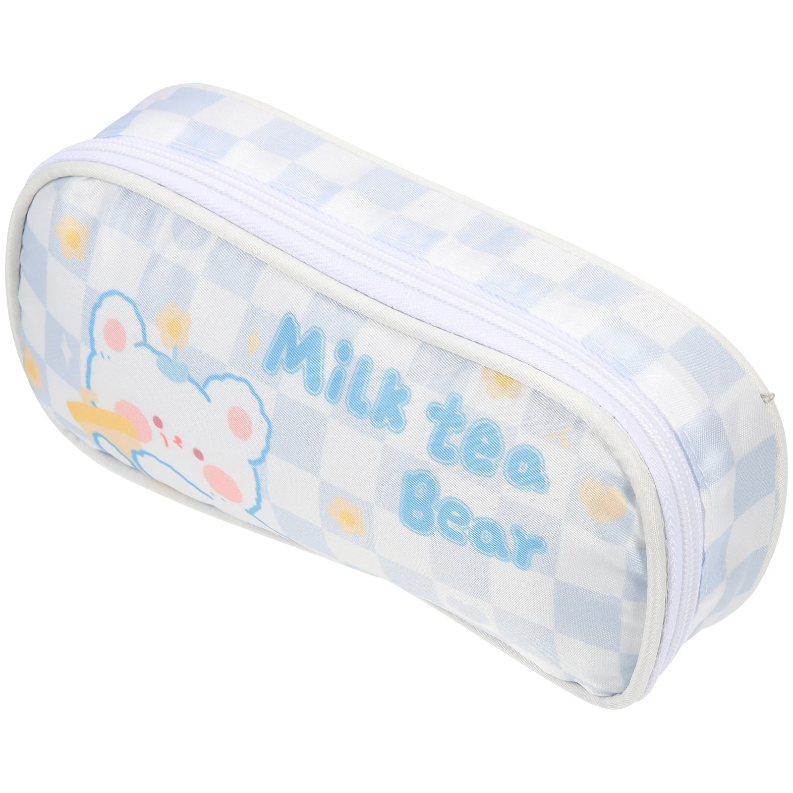 Estuche grande portátil para lápices, bolsa de papelería multifunción con cremallera, organizador de bolígrafos para estudiantes, práctico estuche de almacenamiento para bolígrafos