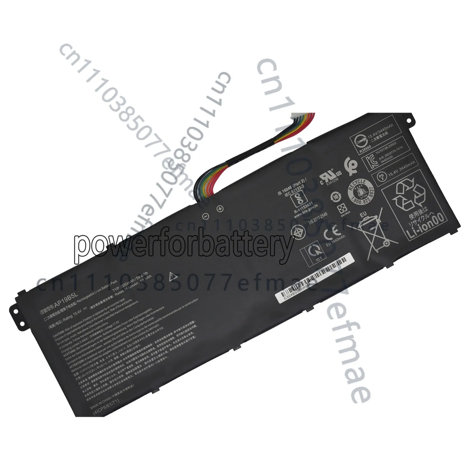 

Новая батарея AP19B5L для ACER Aspire 5 A515-55 A515-43 A515-44 A514-54 Swift 3