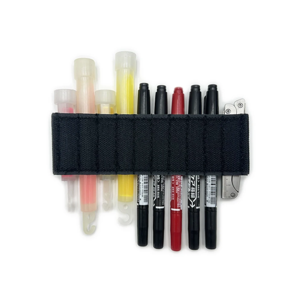 Taktische EDC Elastische Zubehörtasche mit Klettverschluss für Werkzeuge, Stifte, Leuchtstäbe für Rucksäcke, Taktische Westen und EDC-Taschen – Detail 8