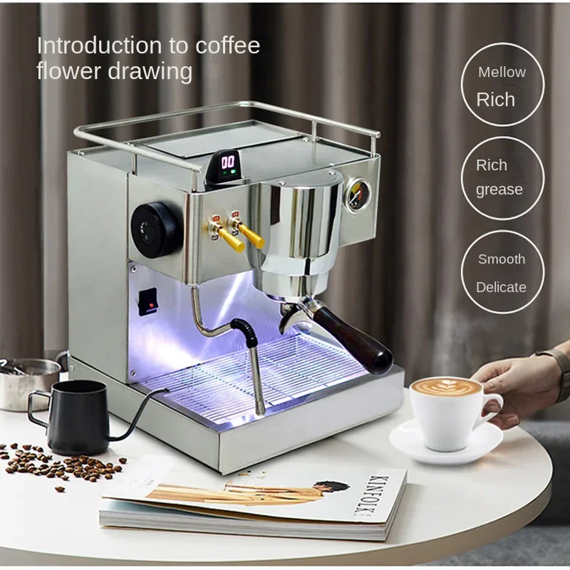 2026-2-EM19M3 Italian semi-automatic coffee machine M2 dual-pump household three-hole independent steam drawing machine