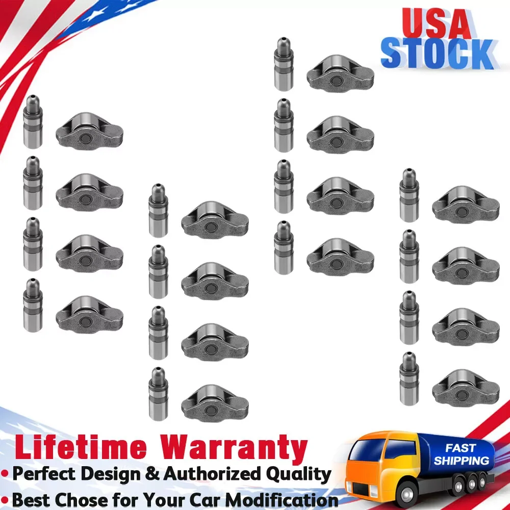 Carbole For Chevy Equinox HHR Malibu Orlando 2.4L Rocker Arms & Valve Lifters (16-Pairs)
