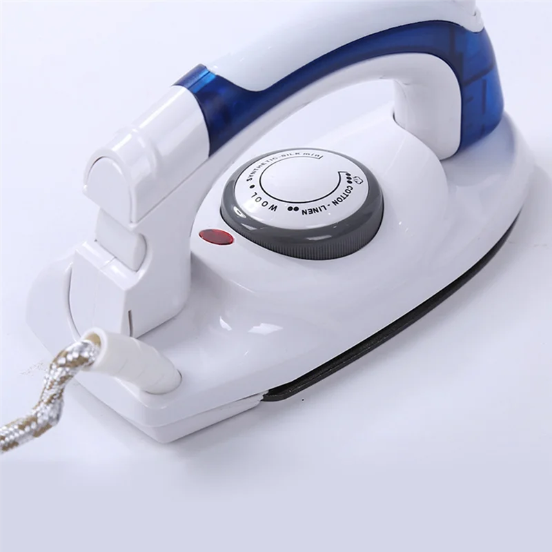 

Portable Mini Steam Iron Handheld Iron Non-Stick Soleplate Small Appliance For Home Travel And Business Trips EU Plug-AC82