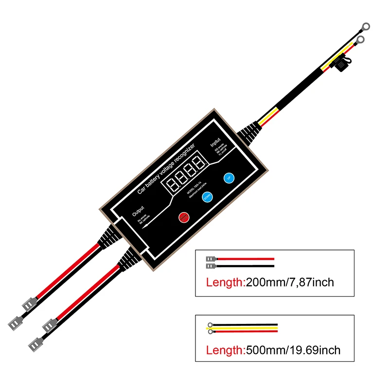 Kontroler DRL samochodu Auto światła do jazdy dziennej LED szelki przekaźnikowe ściemniacz 12/24V z funkcją włączania/wyłączania próg napięcie