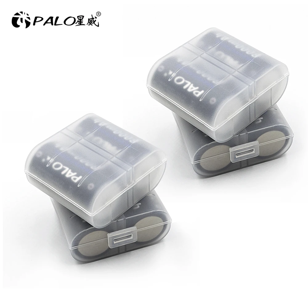 PALO R20 D-Größe Ni-MH Akku 1,2V 8000mAh D-Typ Wiederaufladbare Batterien für Spielzeug Instrumente Kamera Mikrofon Gasherd