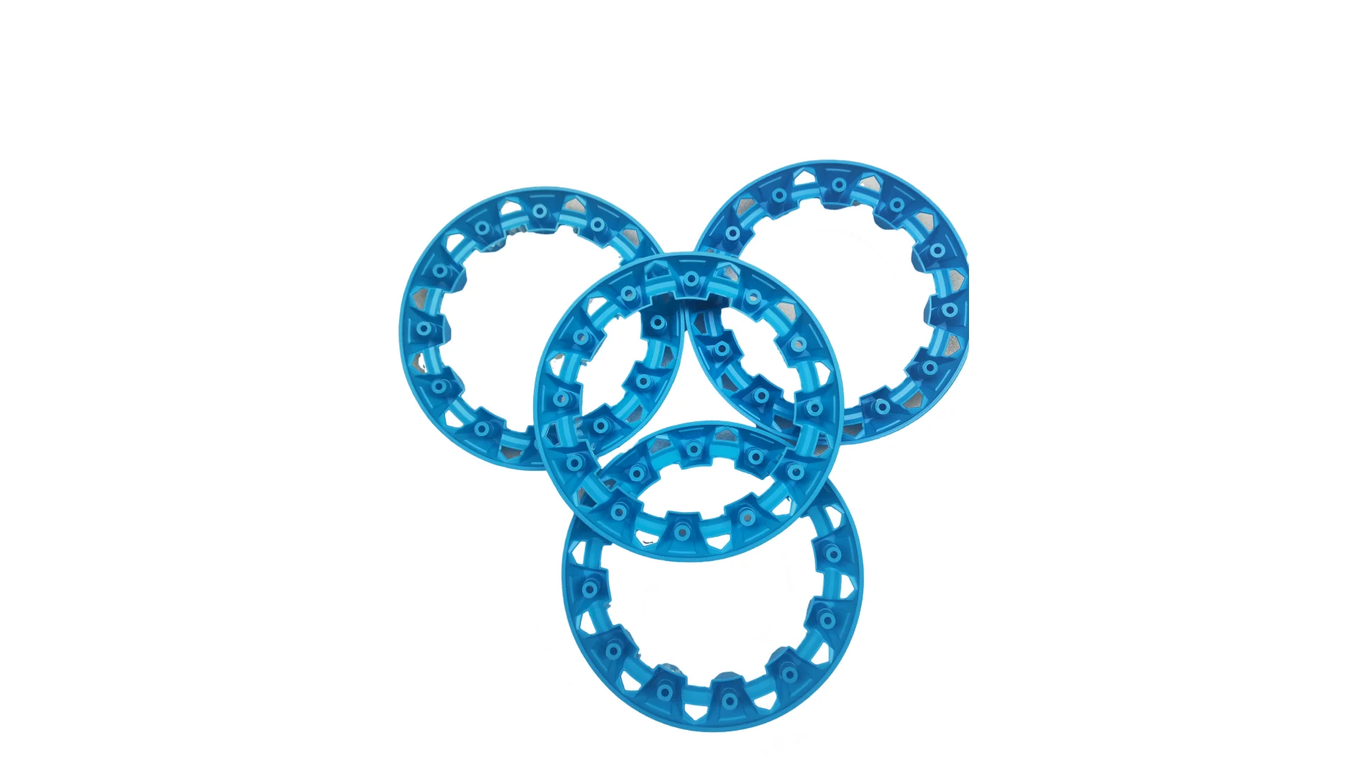 

ATV Quad Wheel Dune Buggy Модификация Аксессуары 10-дюймовые колеса Пластиковый декоративный чехол Красочный защитный чехол 4 шт. Синий