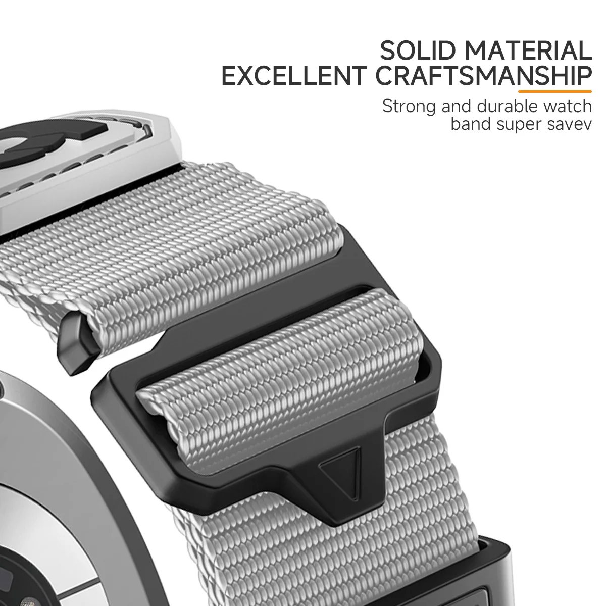 Cinturino sportivo all'aria aperta per Samsung Galaxy Watch 8 Classic 8 44mm 40mm Braccialetti per Galaxy Watch 8 Bracciale cinturino in nylon