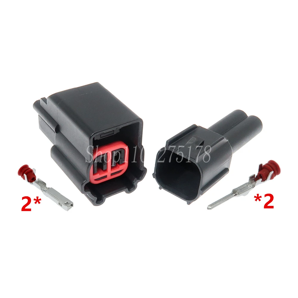 1 Set 2 Pin 3U2Z-14S411-EKB Car Headlight Wire Cable Socket for Toyota Lexus EPC E-4995 Auto Waterproof Connector for Ford