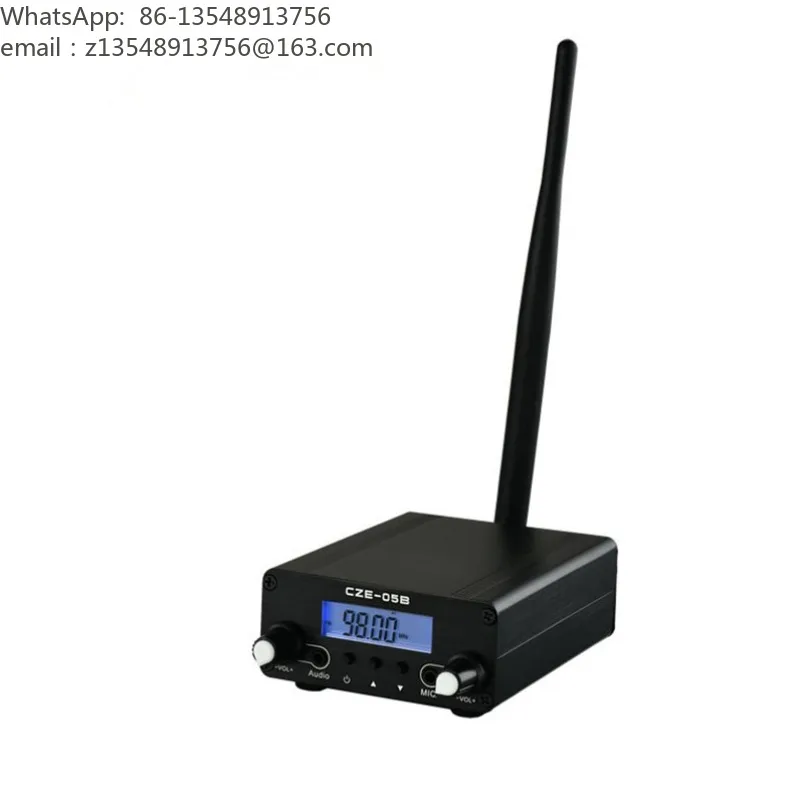 0.5W wireless stereo FM transmitter, FM audio signal transmitter, high-fidelity signal modulation module