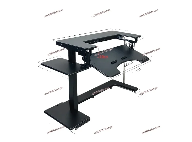Computer desk bed notebook desktop computer desk bedside table lifting table lazy table cockpit suspension bracket