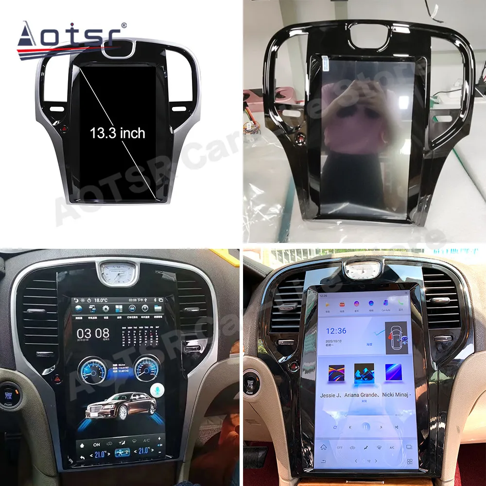 Tesa- Style Multimedia Android 11 Player For Chrysler 300C 2013 2014 2015 2016 2017 2018 2019 GPS Navi Stereo Radio Head Unit