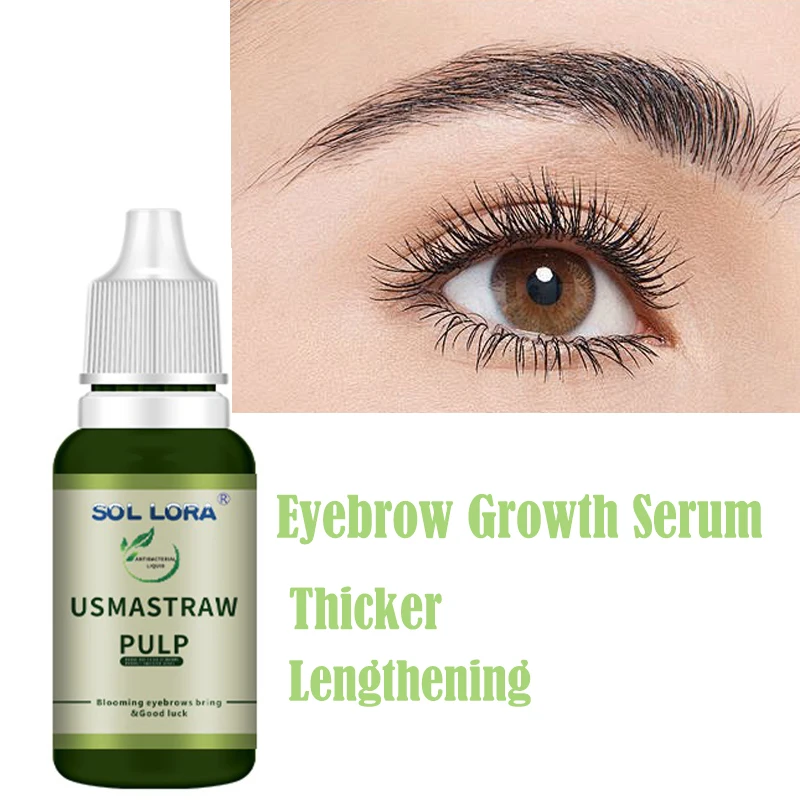 

Fast Eyebrow Growth Serum Eyelash Hair Growth Anti Hairs Loss Product Prevent Baldness Fuller Thicker Lengthening Eyebrow Makeup