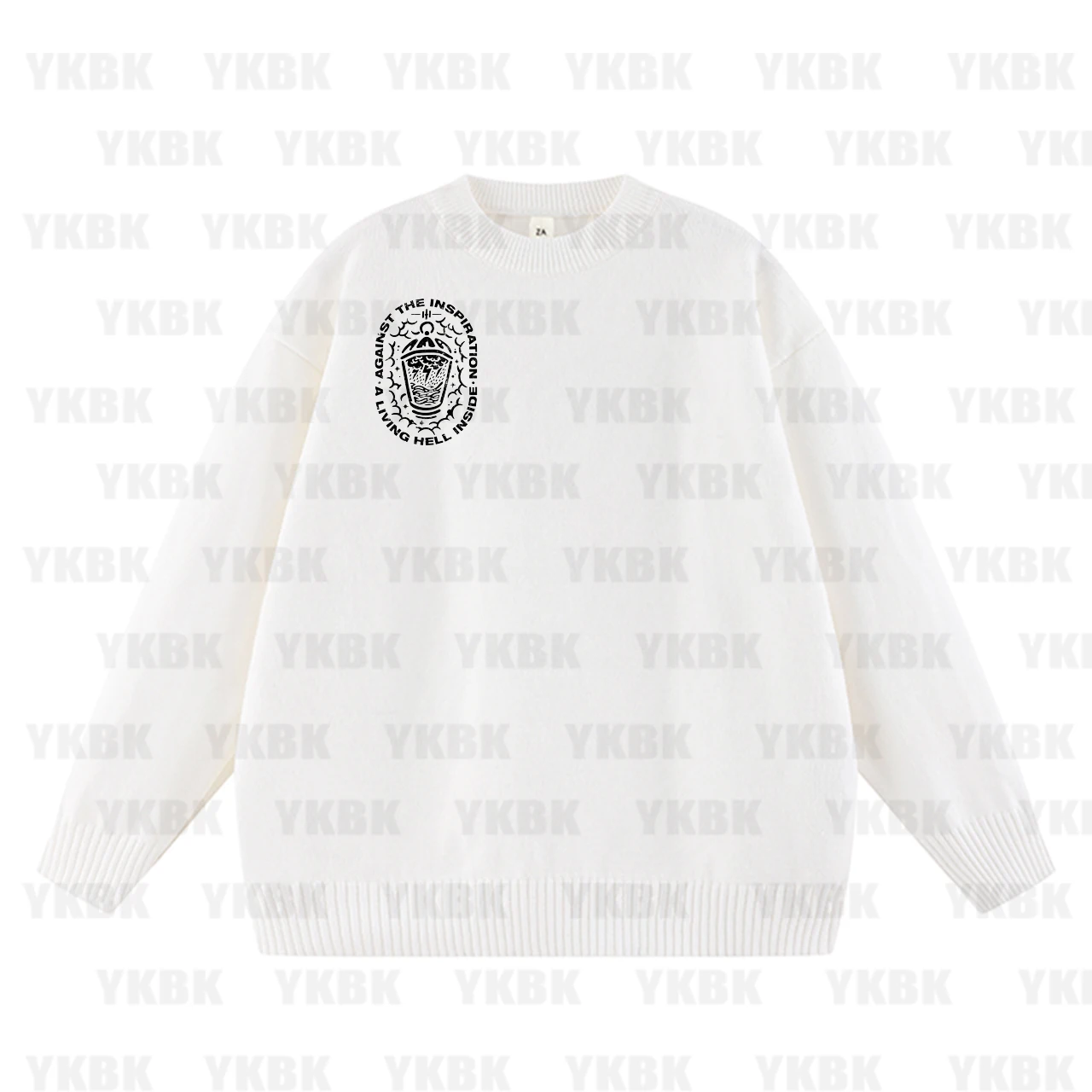 

New Season Warm Fashion Women'sSweater Personalized Popular Sweater Casual Long Sleeve Pullover Sweater Plein Sport Printing