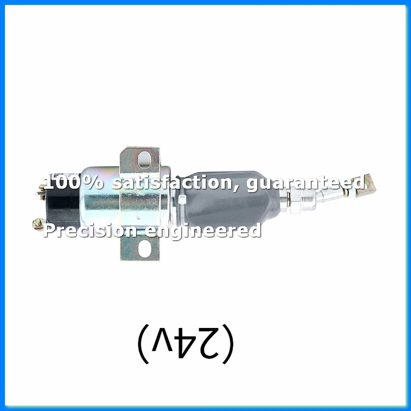 

24V Generator Set Engine Stop Solenoid Valve Excavator Flameout Fuel Switch-A23R