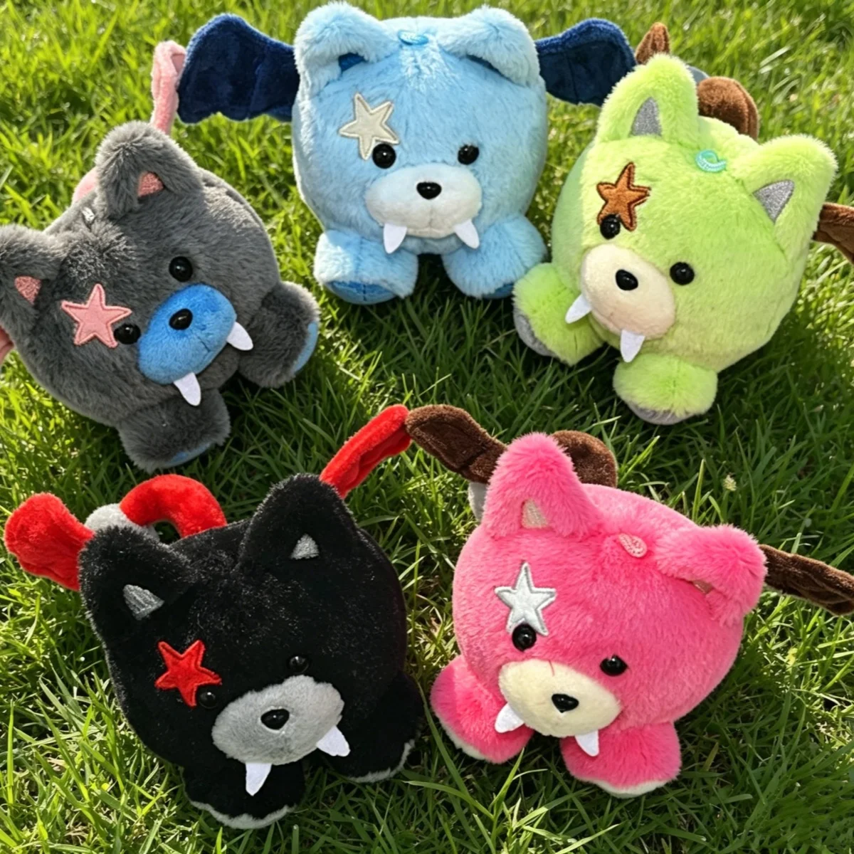KOPO EN THE SIN:VANISH Plüsch-Schlüsselanhänger JUNGWON JAY NI-KI Cartoon-Puppe Taschenanhänger Kpop-Fans Sammlerstück Anhänger Geschenk