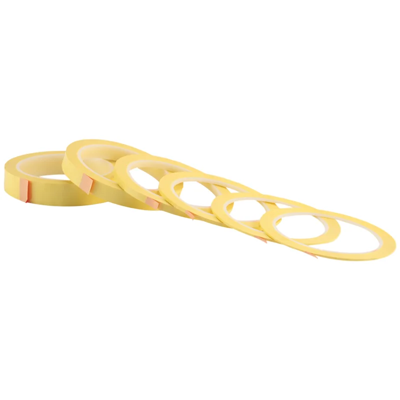 AA81-6 Rolls Fine Line Tape 1/16,7/10,1/8,1/4,1/2,3/4 Inch X 55Yard, Fineline Masking Tape, Painters Automotive Masking Tape
