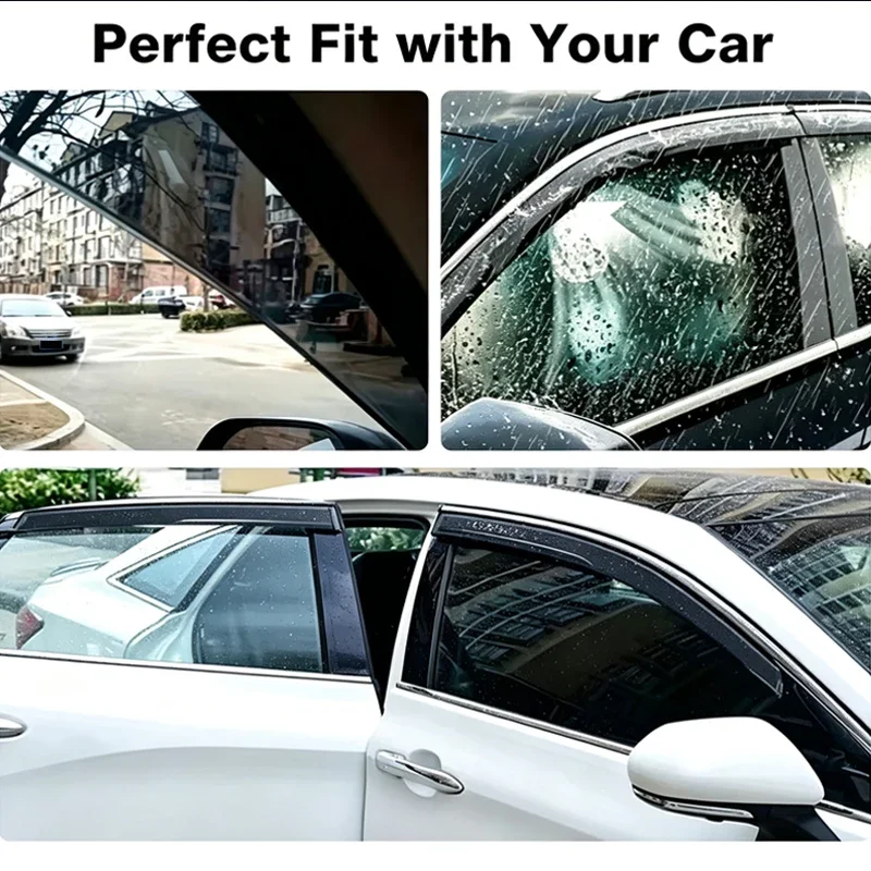 For Land Rover Range Rover Evoque SWB MK2-L551 2019+ Car Window Visor Awning Shelters Windshield Side Window Rain Sun Shade