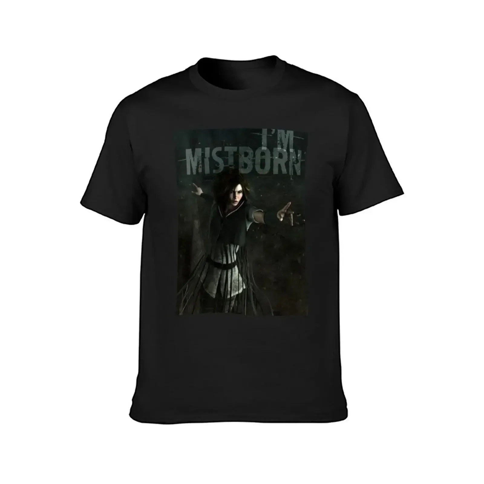 Mistborn Novel Series by Brandon Sanderson - Graphical Character Art 4 T-Shirt Blouse new edition aesthetic clothes men clothes