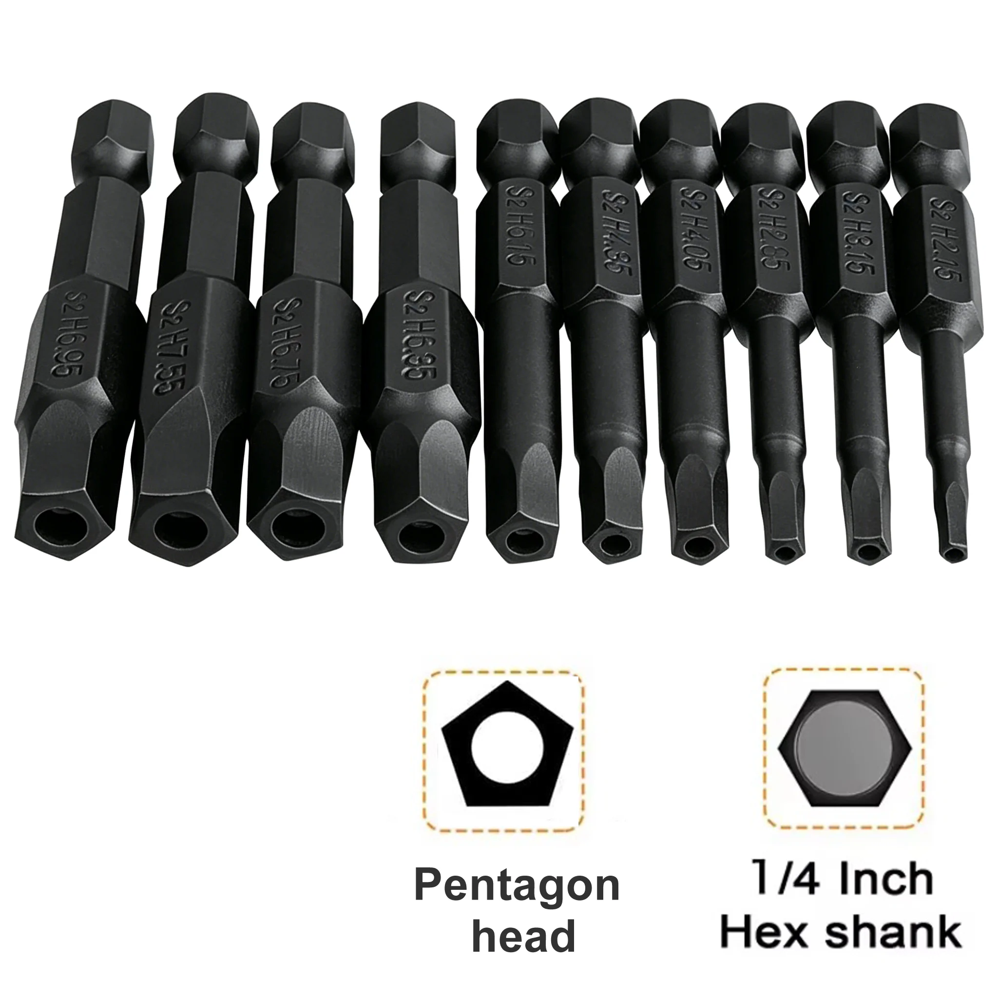 Pentalobe Screwdriver Set - Zestaw 10 szt. bitów magnetycznych do