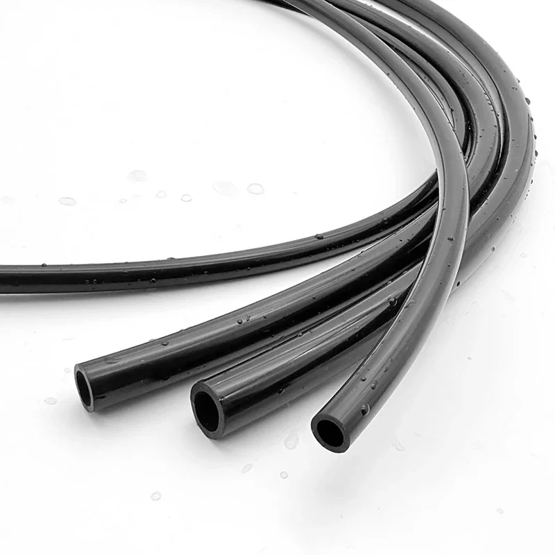 5Meter Black Capillary Silicone Hose ID0.5-5mm OD1 2 3 4 5 6mm Flexible Nontoxic Heat Resistant for Lab Equipment Tube