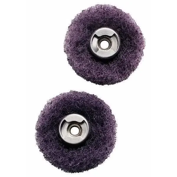 

EZ Lock Abrasive Buffs, 1 In D, 7/64T, PK2