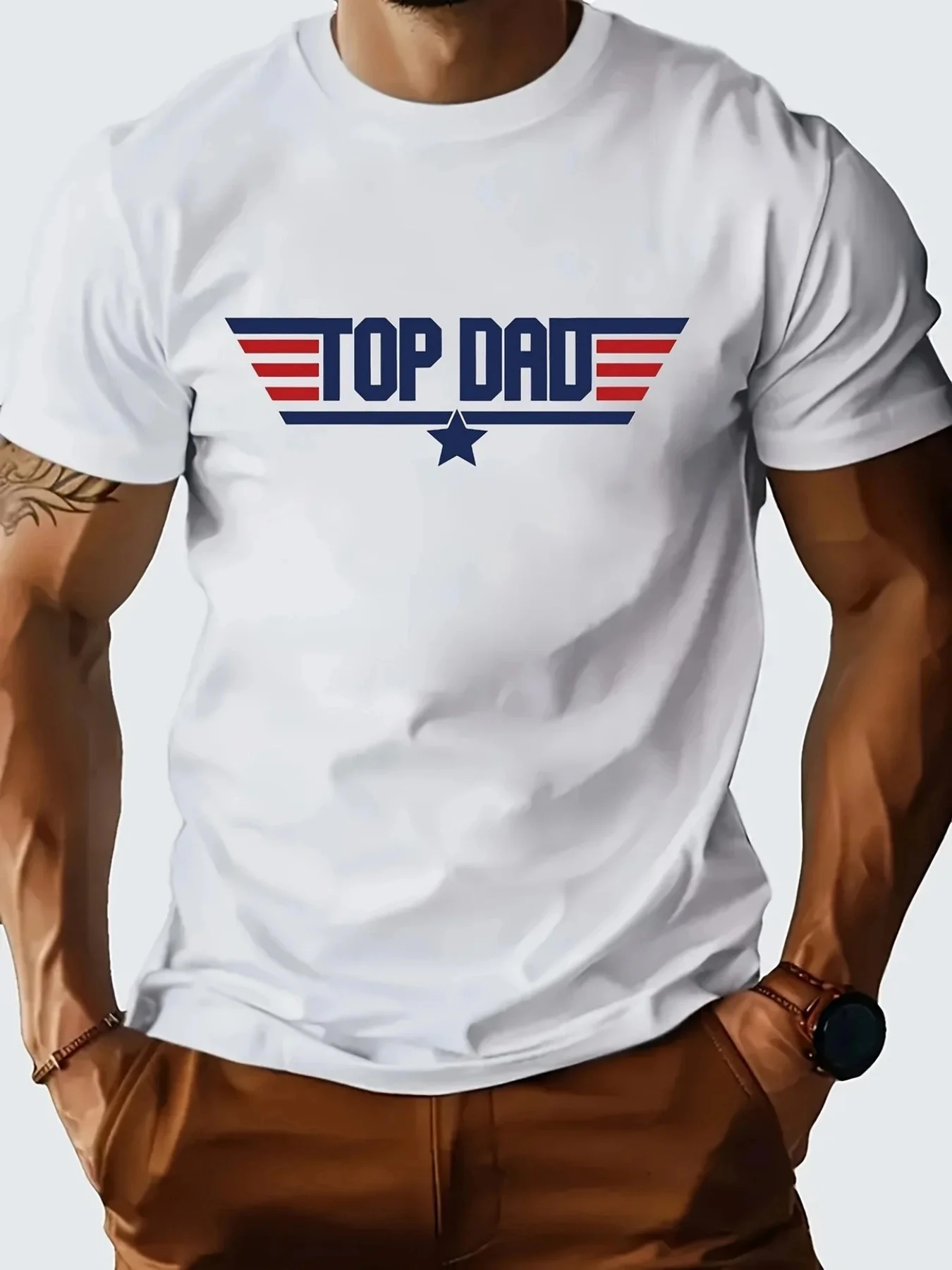 Men's New Style Outdoor Short-Sleeved Casual Breathable T-Shirt - Summer Men's Daily Casual Multi-Size Coordinated Top