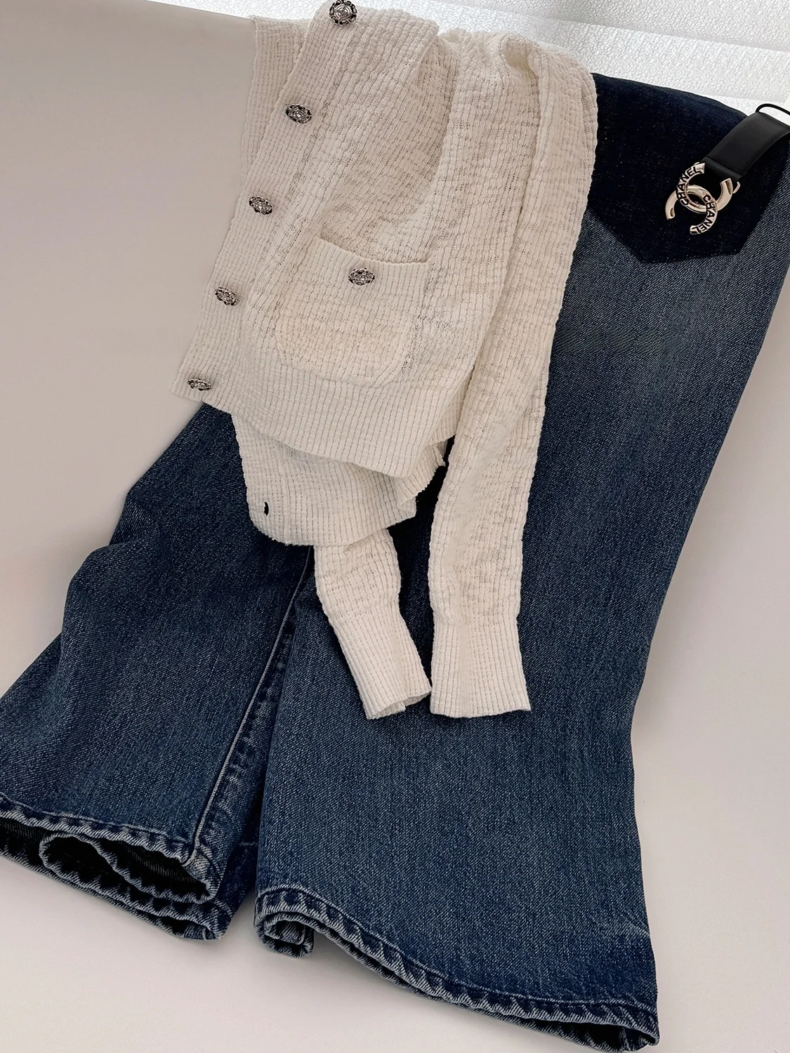 

Женские джинсы с высокой талией и широкими штанинами, свободного кроя, повседневные, весна-осень, новинка, скрывающие недостатки фигуры, брюки с высокой талией