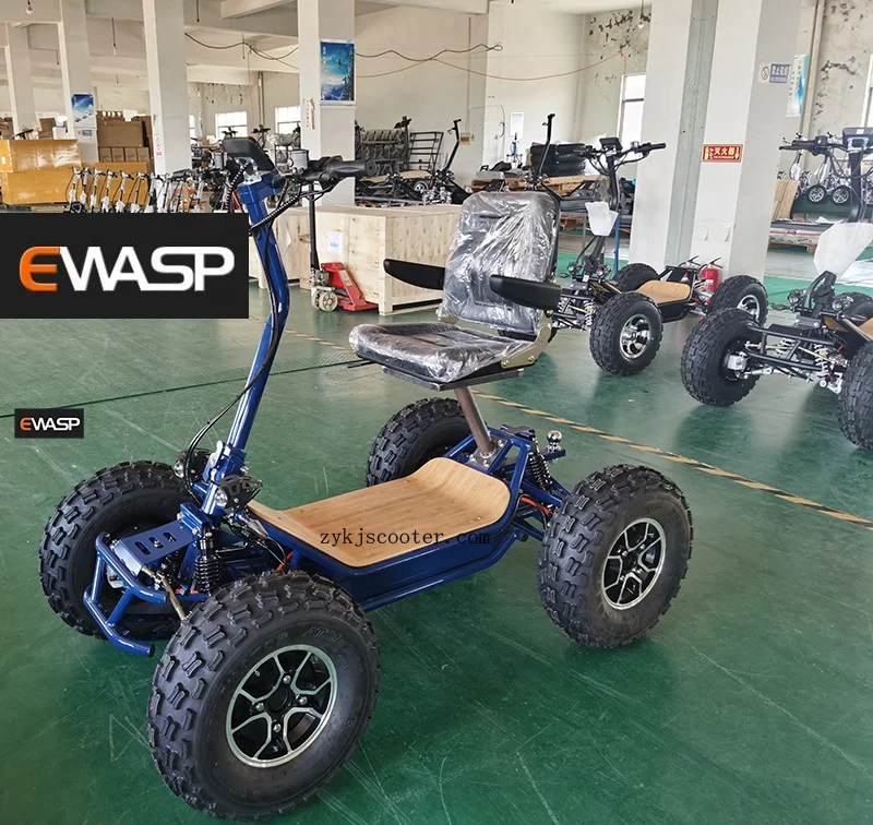 6000W 4x4 ATV Newest Design Private Model Fast E Scooter Electric Scooters For Adult Industrial