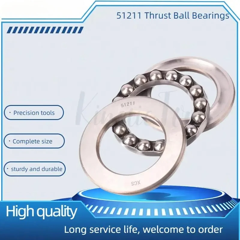 Deep Groove Ball Bearing Unique Design Hot Sale 51211 Bearing Not Lagging Series Thrust Ball Bearing