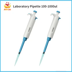 100-1000ul Pipettenübermikropipette Probe Injection Dispenser Digitale Einzigen Kanal Einstellbar Labor Pipette Gun