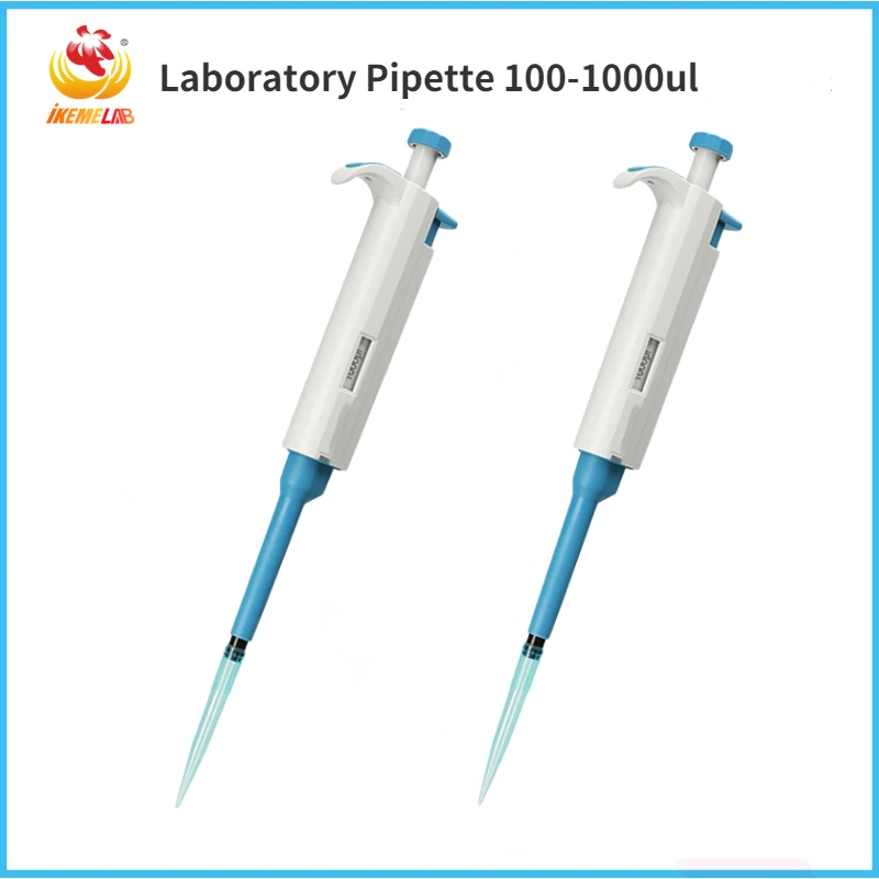 100-1000ul Micropipette Sample Injection Dispenser Digital Single Channel Adjustable Laboratory Pipette Gun