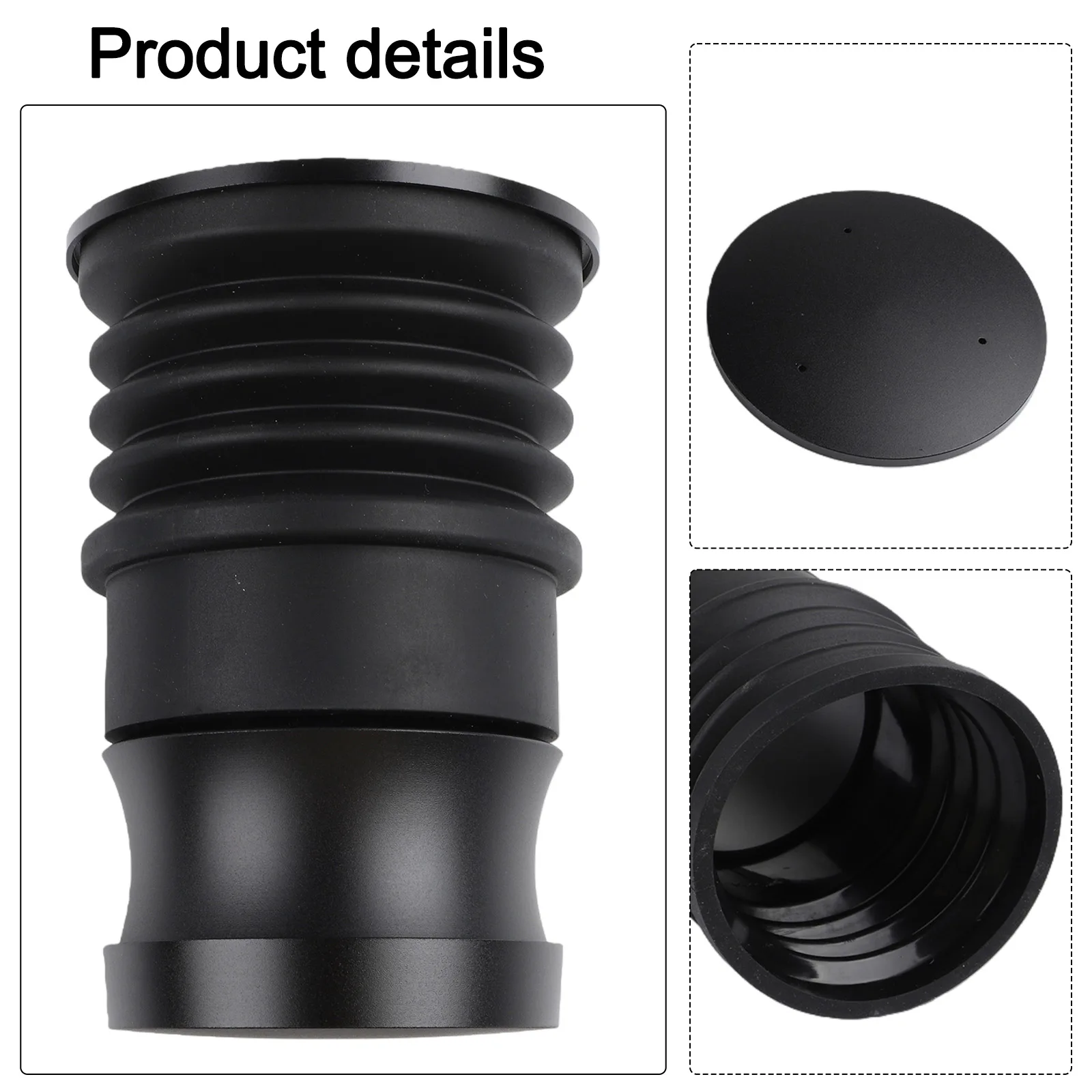 Bean Storage Cup 112*196*92mm Bean Container Compact Lightweight Removes Residual Grounds Manual Press Cleaning