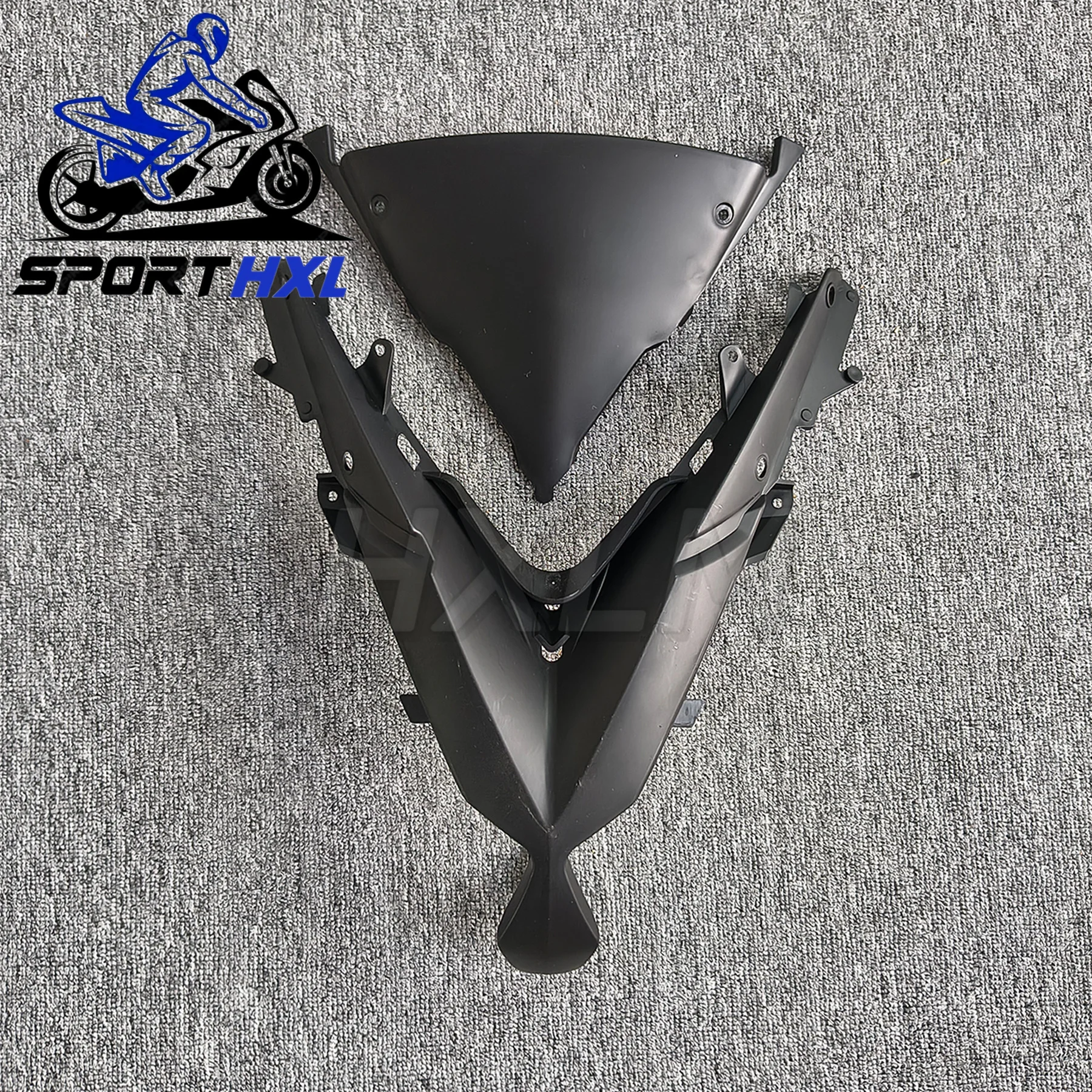 

Комплекты пластиковых обтекателей для Kawasaki Ninja 650 EX650 ER6F 2009 2010 2011, крышка носовой фары, верхняя передняя панель, обтекатель головы 09-11