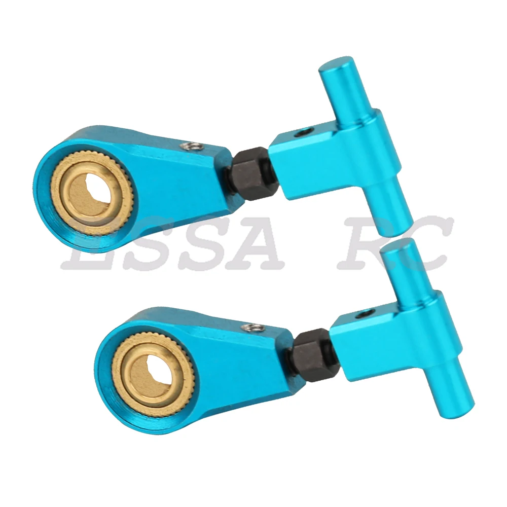 4pcs Aluminum Alloy Adjustable Front Upper Suspension Arms And Rear Upper Swing Arms For Tamiya TT02 1/10 RC Car Upgrade Parts