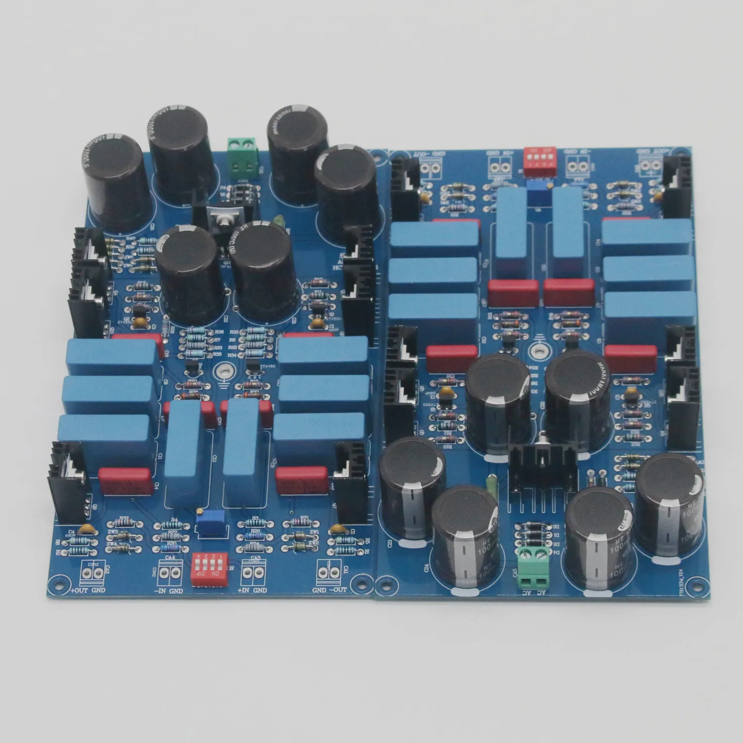 

One Pair HiFi PASS P1.7 Preamp Kit Full Balance Mono Preamplifier Board