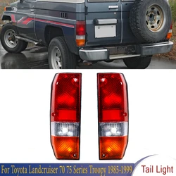 X-CAR Rear Bumper Tail Light Lamp For Toyota Land Cruiser 70 75 Series Troopy 1985 1986 1987 1988 1989-1999 Taillamp Taillight
