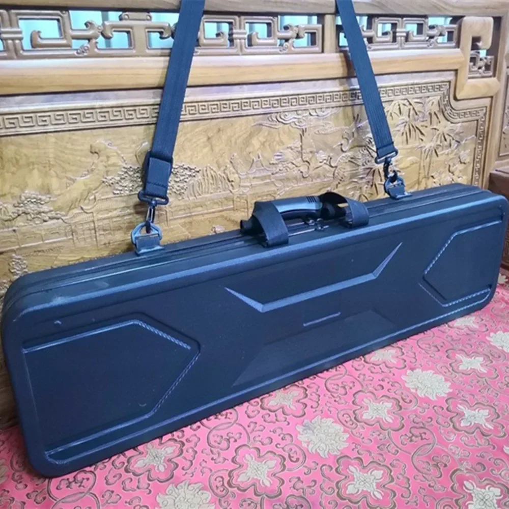 صندوق تكتيكي آرتشر حقيبة معدات صيد الأسماك بندقية الأدوات القوس السهم تخزين حزمة السلامة للصدمات الإسفنج حقيبة مضادة للماء 95 سنتيمتر