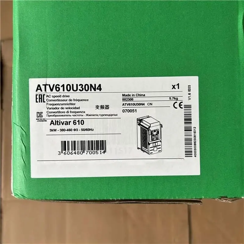 

100% New Genuine ATV610U07N4 ATV610U15N4 ATV610U22N4 ATV610U30N4 frequency inverter