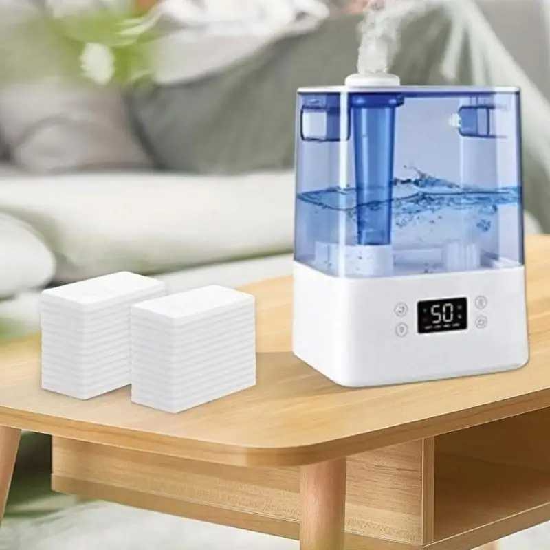 D0AB 40Pcs Exchange Humidifier Descaling Pad Mineral Absorption for LV600HH LV600S