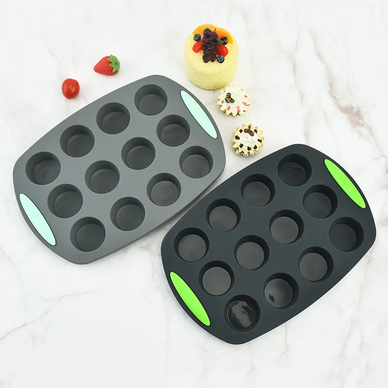 Heat Resistant Silicone Loaf Bread Muffin Donut Cake Baking Tray Oven Baking Pan Silicone Bakeware Set Silicone Cake Pan Set New