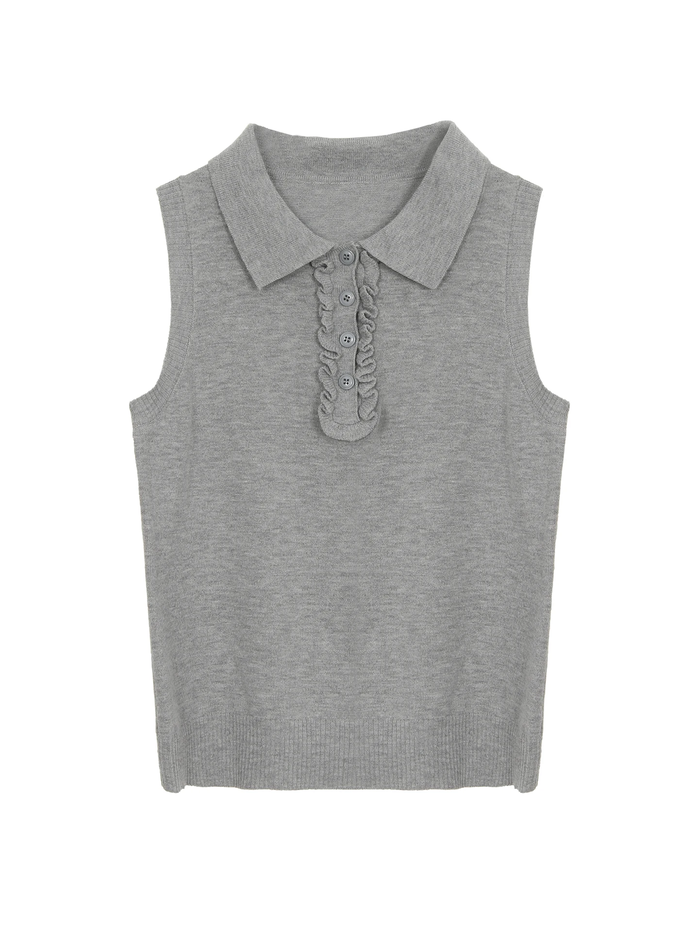 

Ay вязаный жилет Svel, женская летняя верхняя одежда, уникальная красивая новинка 2025 года, модный модный жилет для поездок на работу, прямой крой