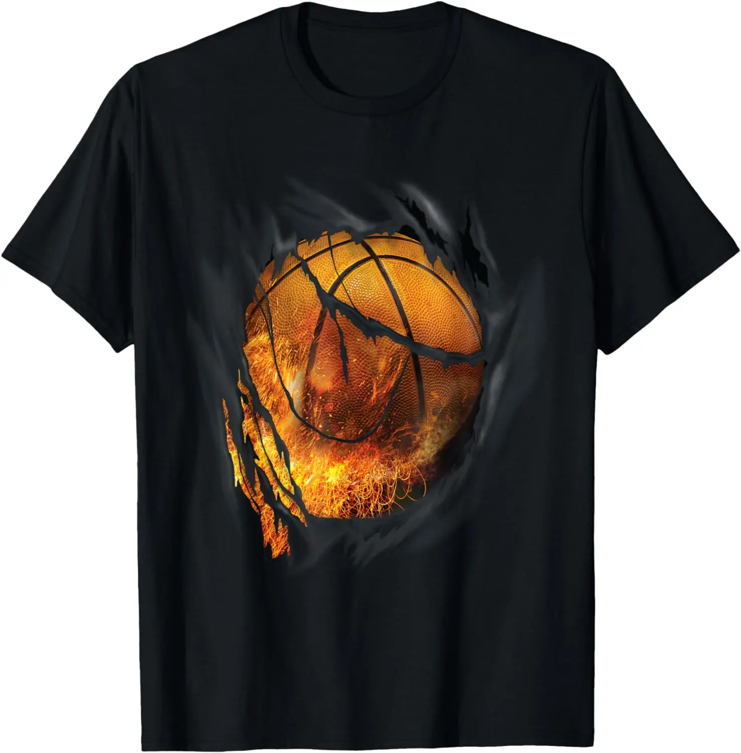 Basketball Design Sports Lover Point Guard Ball Shooting T-Shirt Streetwear COTTON Unisex Oversized T Shirt