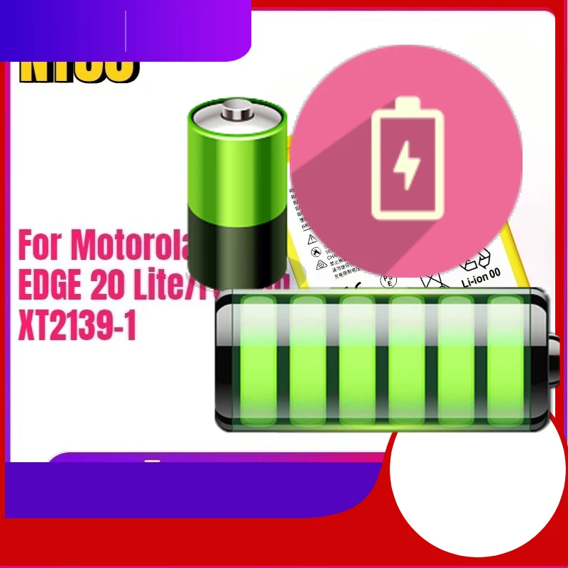 

5000mAh Battery For Edge20Lite Fusion NT40 NT50 for Motorola Moto G Pure XT2163 EDGE 20 Lite/Fusion XT2139-1/2 Phone Batteries