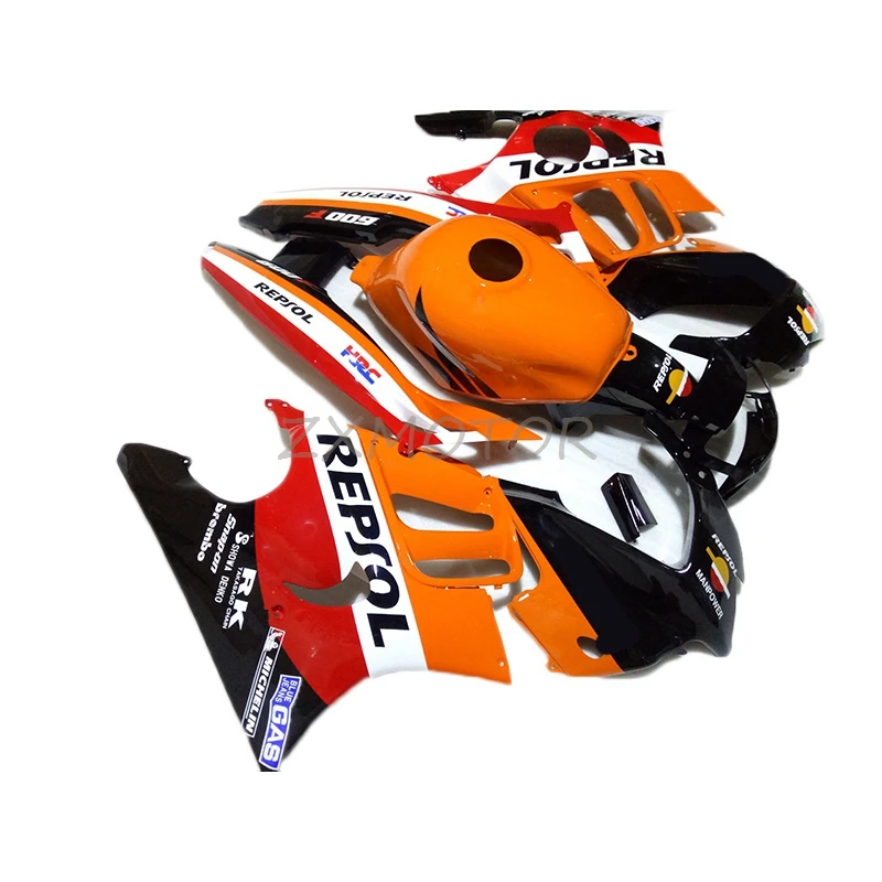 Orange Black Motorcycle fairings For Honda CBR600 F3 1997 1998 cbr 600 f3 97 98 Customizable Fairing Kit REPSOL CBR 600 F3 SZ70