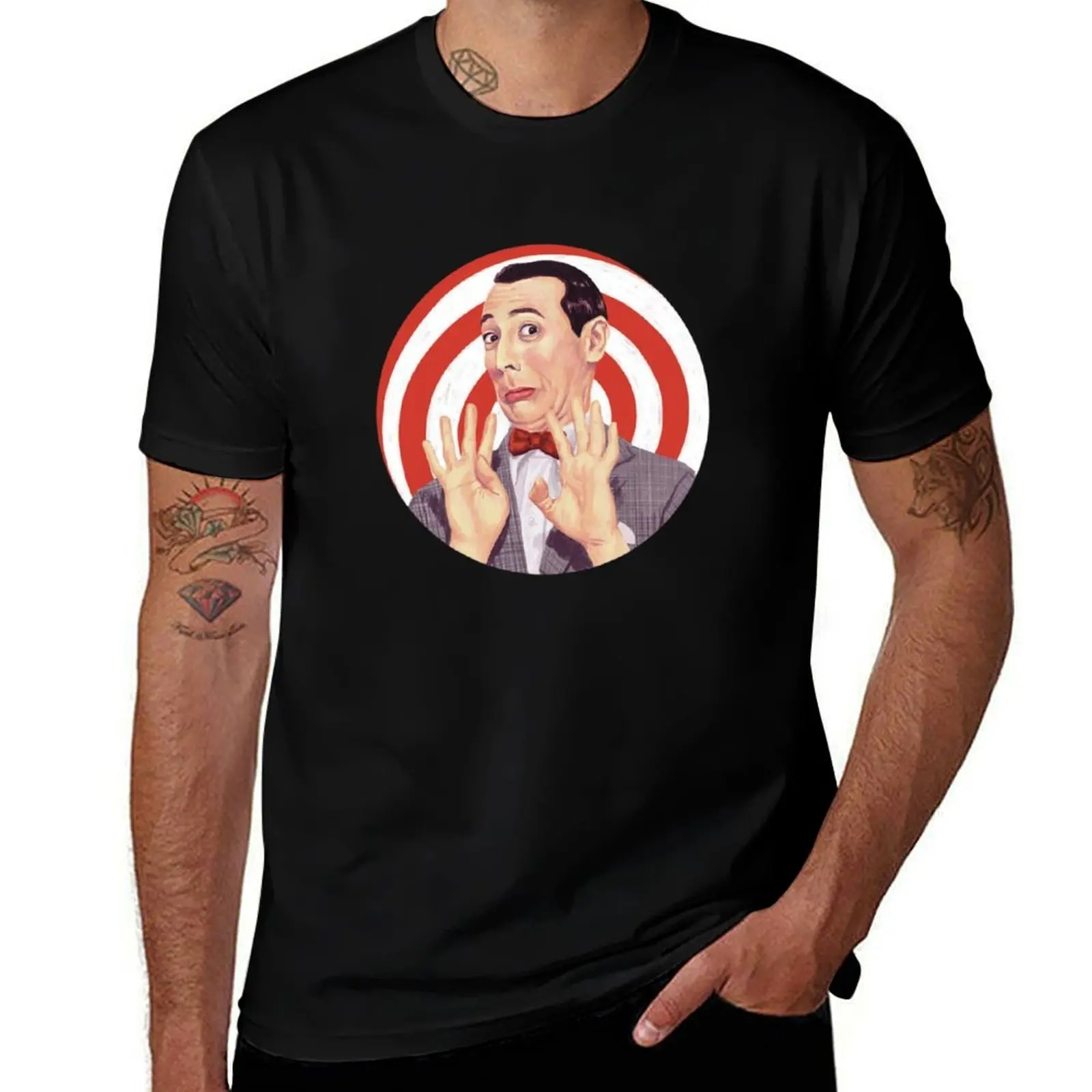 Pee Wee Herman v T-Shirt t shirt custom print T-Shirt