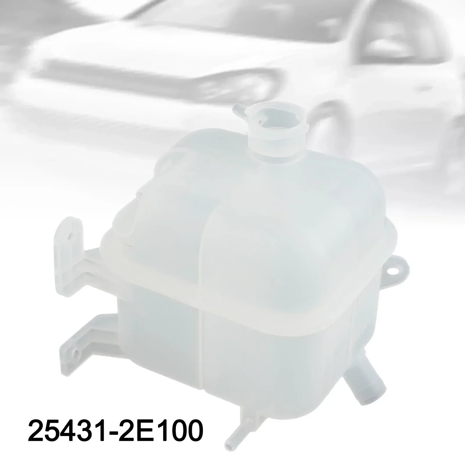 

Radiator Reservoir Tank for Hyundai For Tucson 2004 2005 and For Kia Sportage 2004 2006 OEM 254312E100 Plastic White